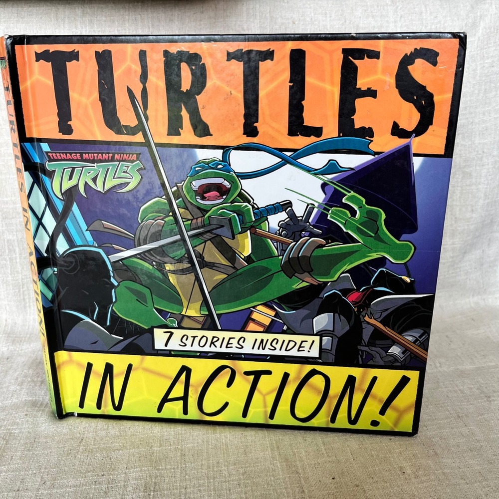 Teenage Mutant Ninja Turtles In Action! 7 Stories‎ Hardcover Book 2005